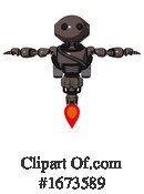 Robot Clipart #1673589 by Leo Blanchette