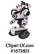 Robot Clipart #1673603 by Leo Blanchette