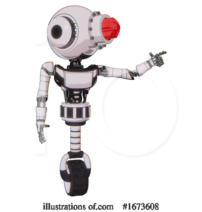 Royalty-Free (RF) Robot Clipart Illustration by Leo Blanchette - Stock Sample #1673608