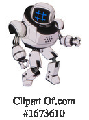 Robot Clipart #1673610 by Leo Blanchette