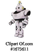 Robot Clipart #1673611 by Leo Blanchette