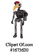 Robot Clipart #1673620 by Leo Blanchette