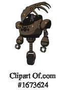 Robot Clipart #1673624 by Leo Blanchette