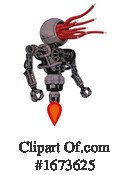 Robot Clipart #1673625 by Leo Blanchette