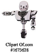 Robot Clipart #1673628 by Leo Blanchette