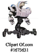 Robot Clipart #1673631 by Leo Blanchette
