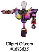Robot Clipart #1673635 by Leo Blanchette