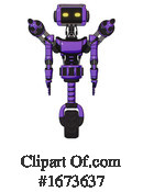 Robot Clipart #1673637 by Leo Blanchette