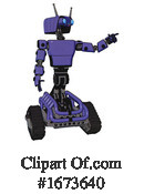 Robot Clipart #1673640 by Leo Blanchette
