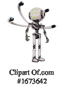 Robot Clipart #1673642 by Leo Blanchette