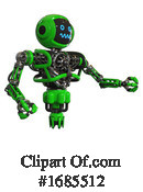 Robot Clipart #1685512 by Leo Blanchette