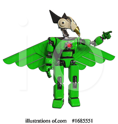 Royalty-Free (RF) Robot Clipart Illustration by Leo Blanchette - Stock Sample #1685551