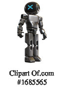 Robot Clipart #1685565 by Leo Blanchette