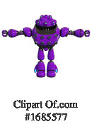 Robot Clipart #1685577 by Leo Blanchette