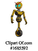 Robot Clipart #1685592 by Leo Blanchette