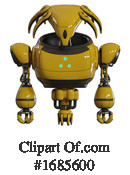 Robot Clipart #1685600 by Leo Blanchette