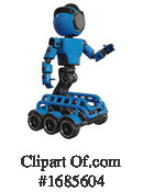Robot Clipart #1685604 by Leo Blanchette