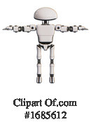 Robot Clipart #1685612 by Leo Blanchette