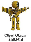 Robot Clipart #1685616 by Leo Blanchette