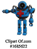 Robot Clipart #1685622 by Leo Blanchette