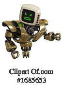 Robot Clipart #1685653 by Leo Blanchette