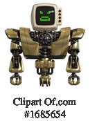Robot Clipart #1685654 by Leo Blanchette