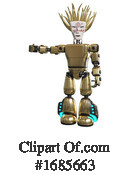 Robot Clipart #1685663 by Leo Blanchette