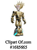 Robot Clipart #1685665 by Leo Blanchette