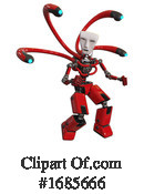 Robot Clipart #1685666 by Leo Blanchette