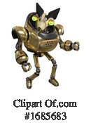 Robot Clipart #1685683 by Leo Blanchette