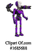 Robot Clipart #1685688 by Leo Blanchette
