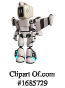 Robot Clipart #1685729 by Leo Blanchette