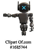Robot Clipart #1685744 by Leo Blanchette