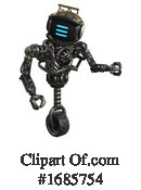 Robot Clipart #1685754 by Leo Blanchette