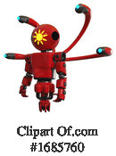 Robot Clipart #1685760 by Leo Blanchette