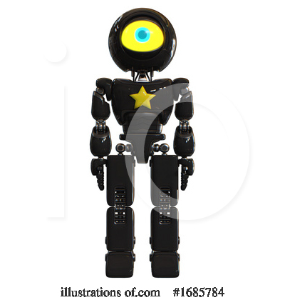 Royalty-Free (RF) Robot Clipart Illustration by Leo Blanchette - Stock Sample #1685784