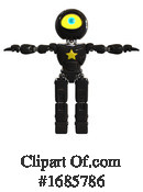 Robot Clipart #1685786 by Leo Blanchette