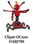 Robot Clipart #1685789 by Leo Blanchette