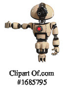 Robot Clipart #1685795 by Leo Blanchette