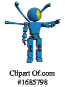 Robot Clipart #1685798 by Leo Blanchette