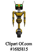 Robot Clipart #1685815 by Leo Blanchette