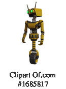 Robot Clipart #1685817 by Leo Blanchette