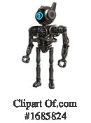 Robot Clipart #1685824 by Leo Blanchette