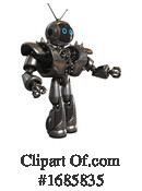 Robot Clipart #1685835 by Leo Blanchette