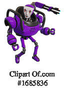 Robot Clipart #1685836 by Leo Blanchette