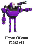 Robot Clipart #1685841 by Leo Blanchette