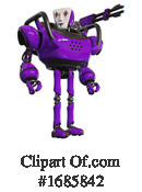 Robot Clipart #1685842 by Leo Blanchette