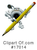 Robot Clipart #17014 by Leo Blanchette
