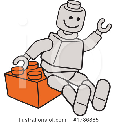 Royalty-Free (RF) Robot Clipart Illustration by Johnny Sajem - Stock Sample #1786885
