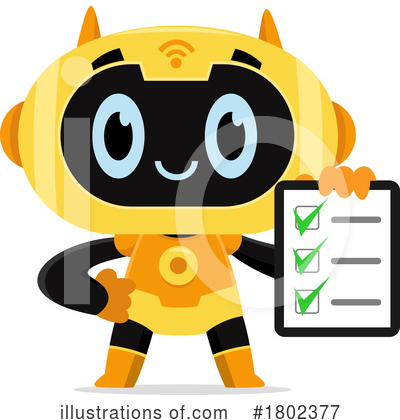Robot Clipart #1802377 by Hit Toon